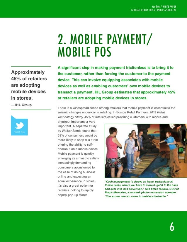 Effects of cashless transaction picture