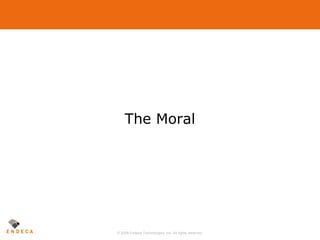 The Moral 