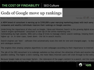 Is SEO Evil? - Web Directions 2007