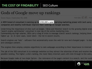 Is SEO Evil? - Web Directions 2007