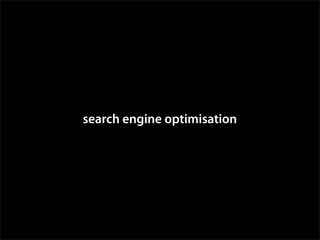 Is SEO Evil? - Web Directions 2007