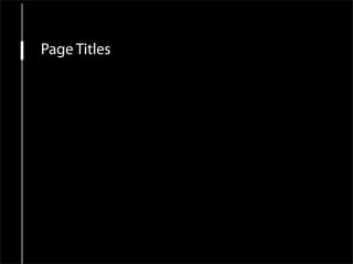 Is SEO Evil? - Web Directions 2007