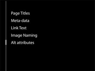 Is SEO Evil? - Web Directions 2007