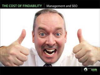 THE COST OF FINDABILITY   SEO Culture