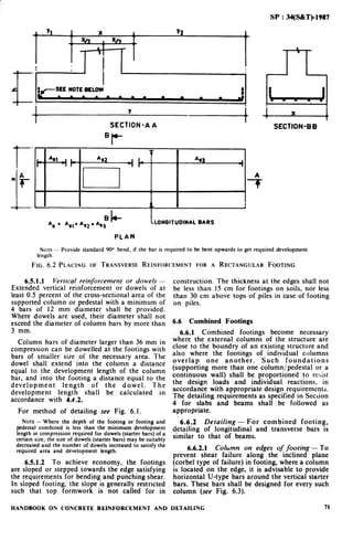 handbook on reinforce concrete and detailing | PDF