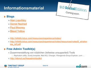 Whats new in IBM Notes & iNotes Version 9 Social Edition