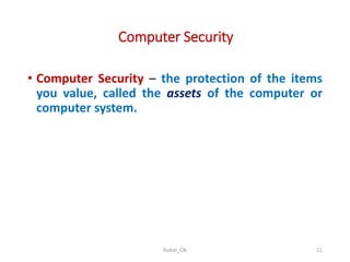Introduction to Information Security | PPTX