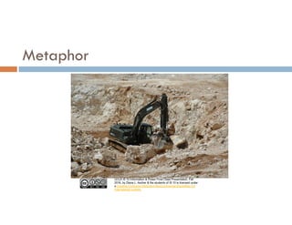 UCLA IS 10 Information & Power Final Class Presentation, Fall
2016, by Diana L. Ascher & the students of IS 10 is licensed under
a Creative Commons Attribution-NonCommercial-ShareAlike 4.0
International License.
Metaphor
 