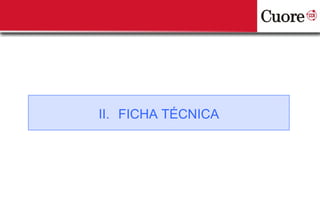 II. FICHA TÉCNICA
 