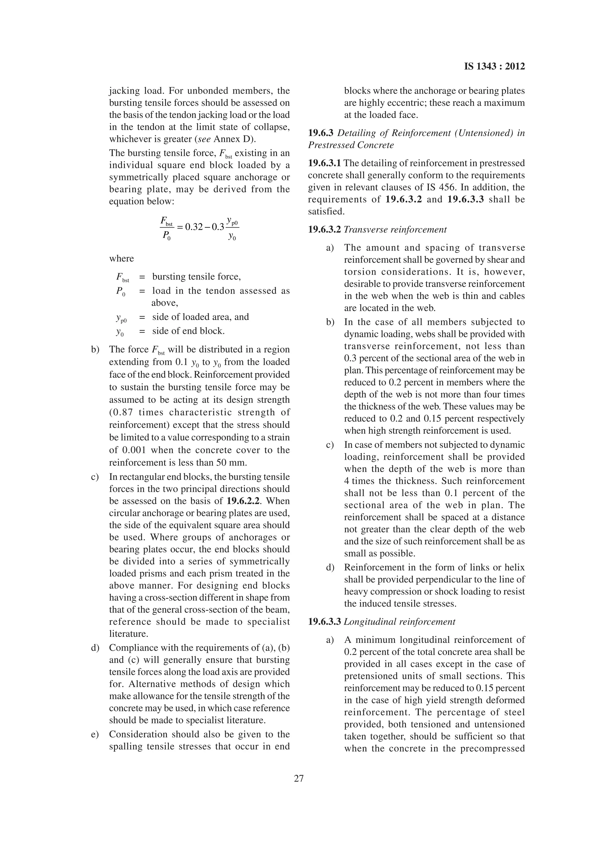 Is 1343 2012 | PDF