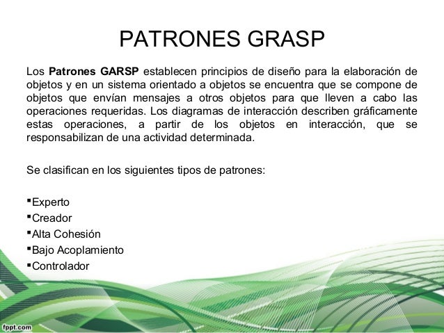 Patrones GRASP