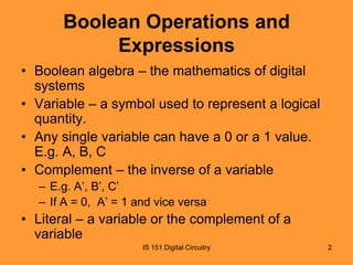 IS 151 lecture 4 | PPTX