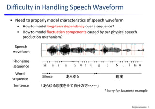 Statistical voice conversion with direct waveform modeling | PDF