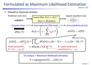 Statistical voice conversion with direct waveform modeling | PDF