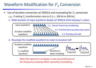 Statistical voice conversion with direct waveform modeling | PDF