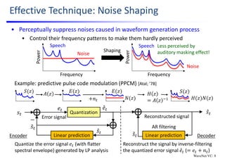 Statistical voice conversion with direct waveform modeling | PDF
