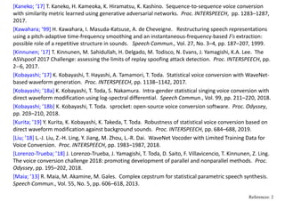 Statistical voice conversion with direct waveform modeling | PDF