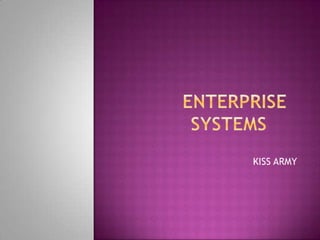 Assignment #9 - IS201: Enterprise Systems