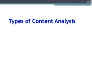 content analysis | PDF