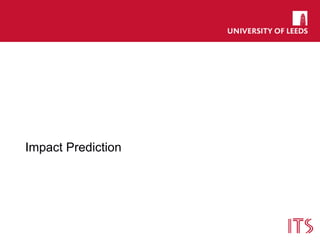 Impact Prediction
 