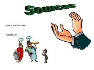 Sources myavatareditor.com wordle.net