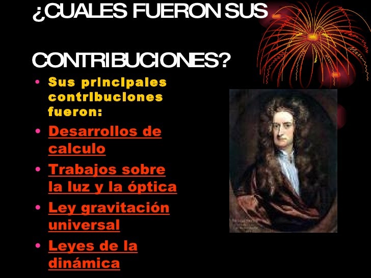 Biografia De Isaac Newton Resumen Corto Calaméo La