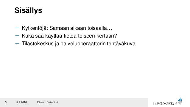 Uusi kytkennät App 2016