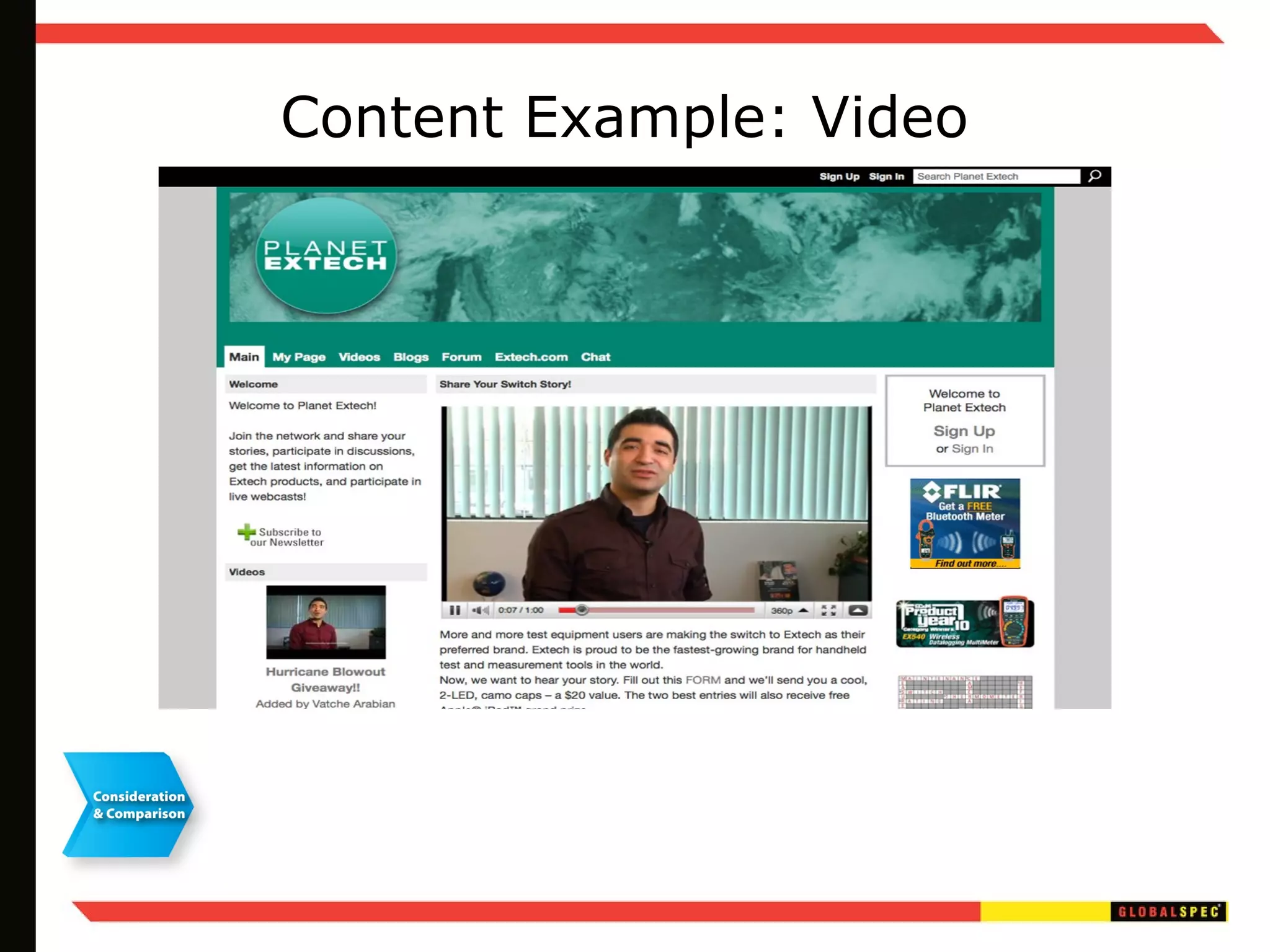 Content Example: Video 