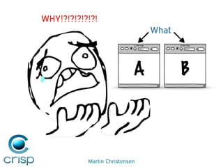 Martin Christensen
What
WHY!?!?!?!?!?!
A B
 