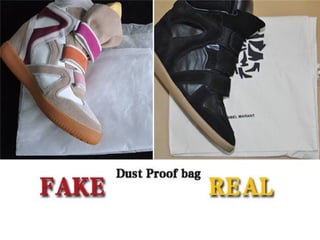 Onderwijs Schrikken maatschappij How to Spot Fake Isabel Marant Sneakers