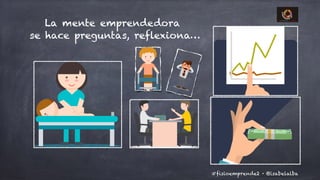 @isabelalba#fisioemprende2 ·
La mente emprendedora
se hace preguntas, reflexiona…
 