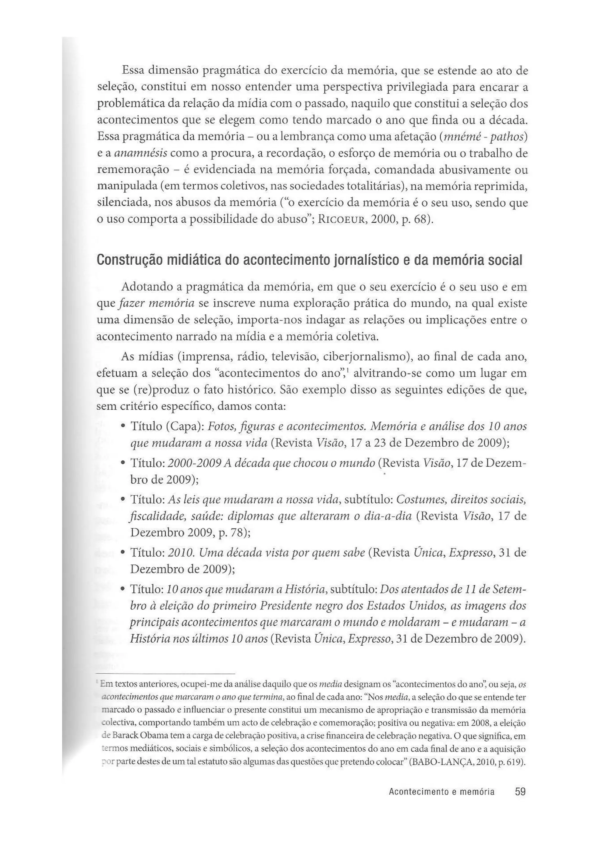 Isabel Babo Lança - acontecimento e memória