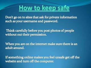 Isabella   cyber safety powerpoint