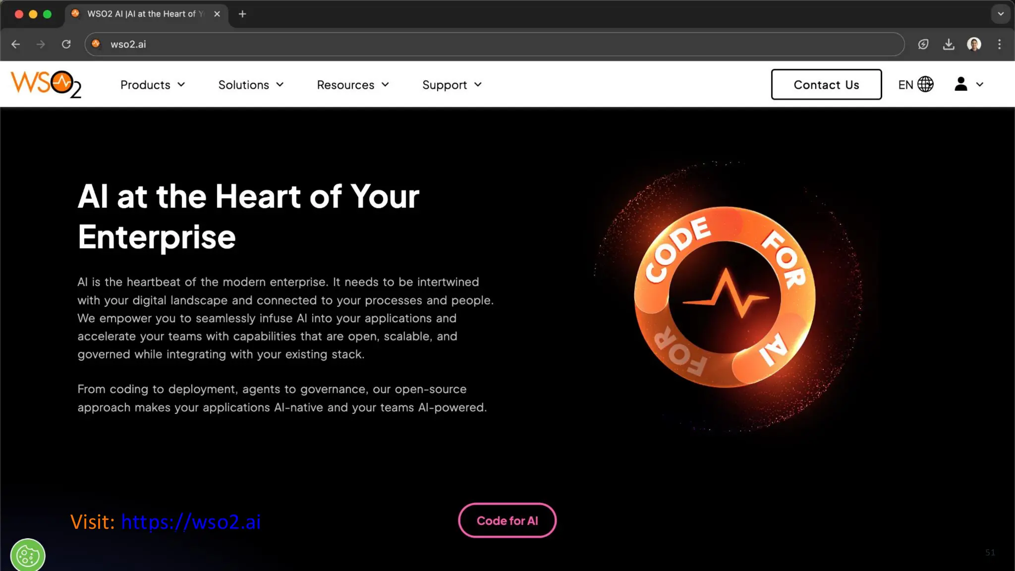 51
Visit: https://wso2.ai
 