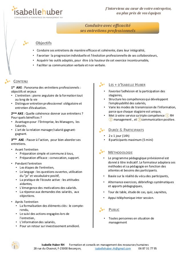 Entretien professionnel  des outils efficaces pour ce nouveau rendez…