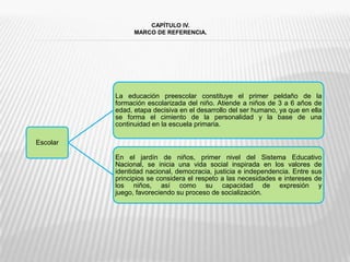 CAPÍTULO IV.MARCO DE REFERENCIA.