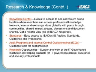 ISACA Member Benefits | PPSX