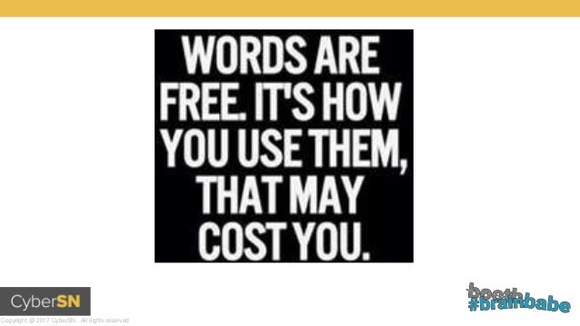 5 words infosec professionals