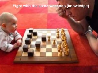 3.10.2014 - Venezia - ISACA VENICE Chapter 
19 
OWASP Testing Guide v4- M. MEUCCI 
Fight with the same weapons (knowledge) 
 