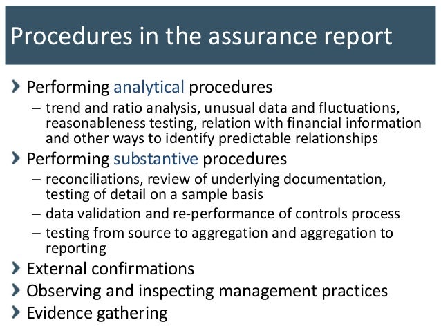 Isae 3000 Report Template