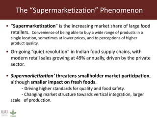 Livestock marketing and supply chain management of livestock products 