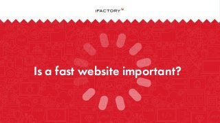 Is a fast website important?
 