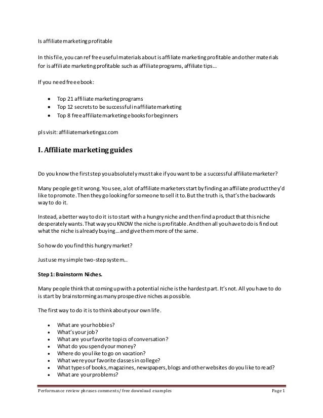 Is Affiliate Marketing Profitable