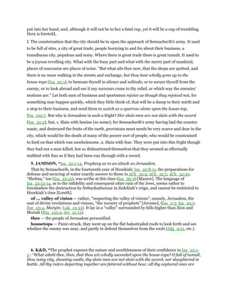 Isaiah 22 commentary | PDF