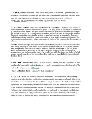 Isaiah 22 commentary | PDF