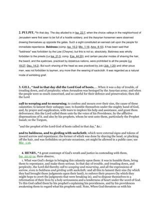 Isaiah 22 commentary | PDF