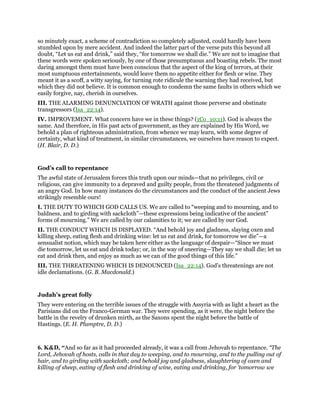 Isaiah 22 commentary | PDF