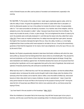 Isaiah 22 commentary | PDF