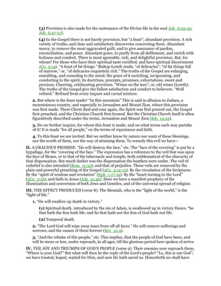 Isaiah 25 Commentary