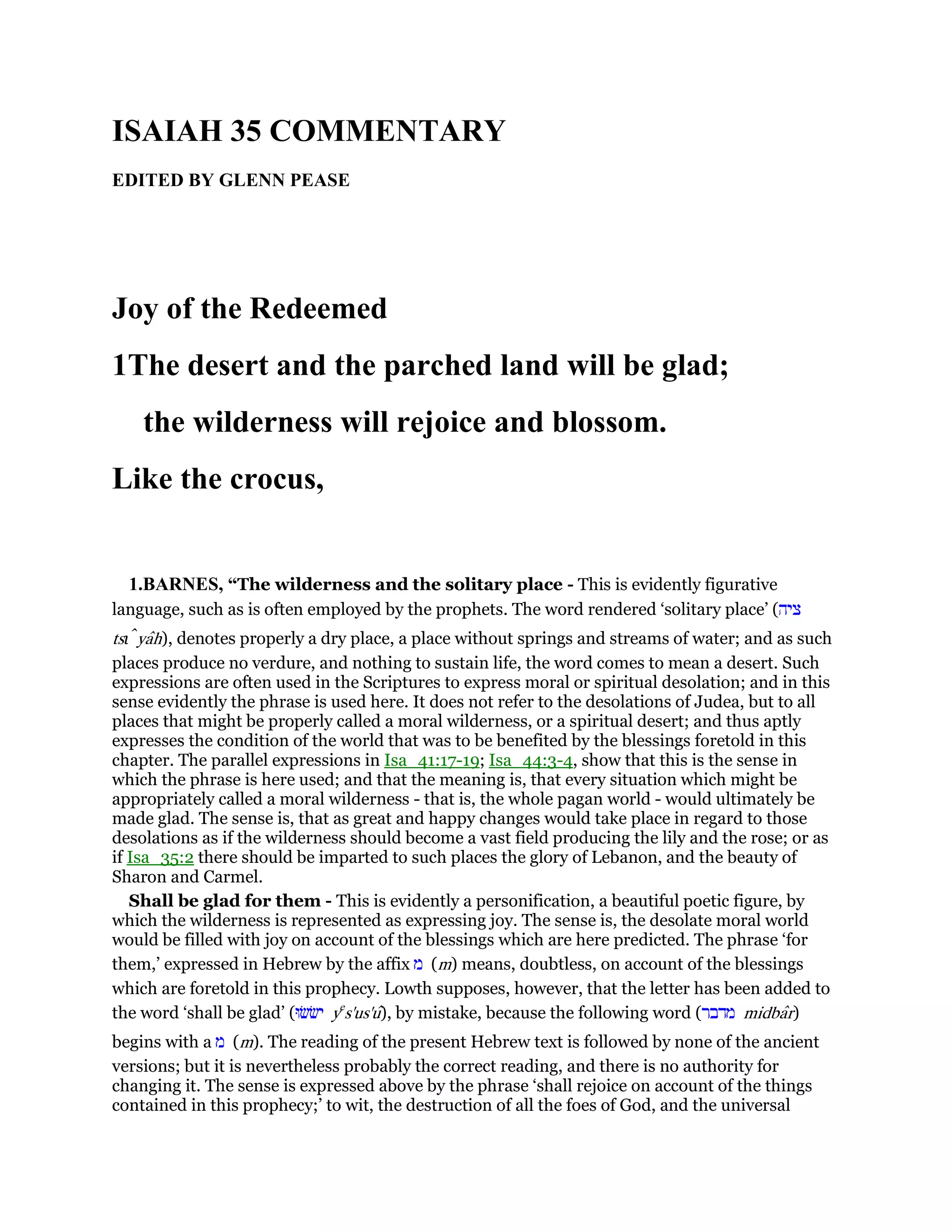 Isaiah 35 Commentary PDF isaiah-35-commentary-pdf